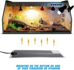 Équipements Recommandés par NAC Expert Tapis Chauffant Reptile, PeSandy 42x28CM